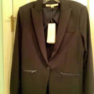 Brand new w tags, VERONICA BEARD Scuba jacket NAVY Size 6